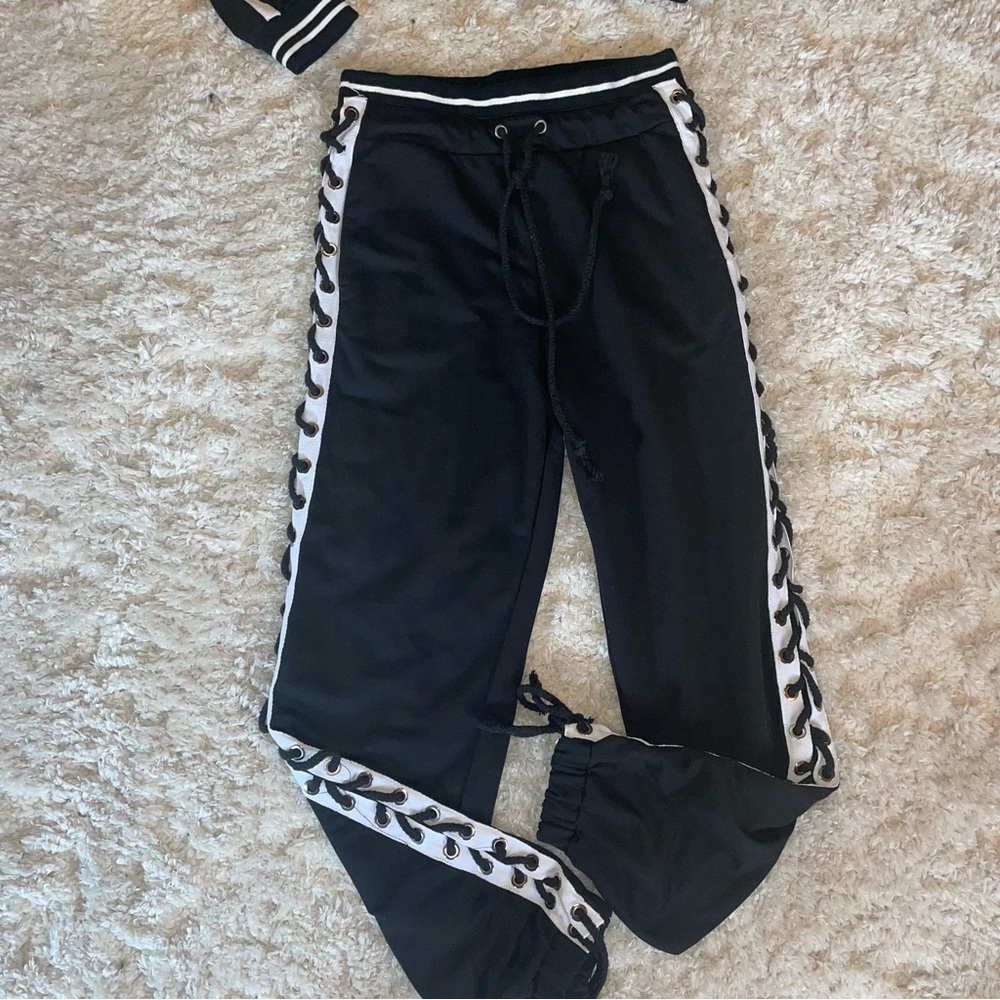 Lace Up Two-Piece - image 3